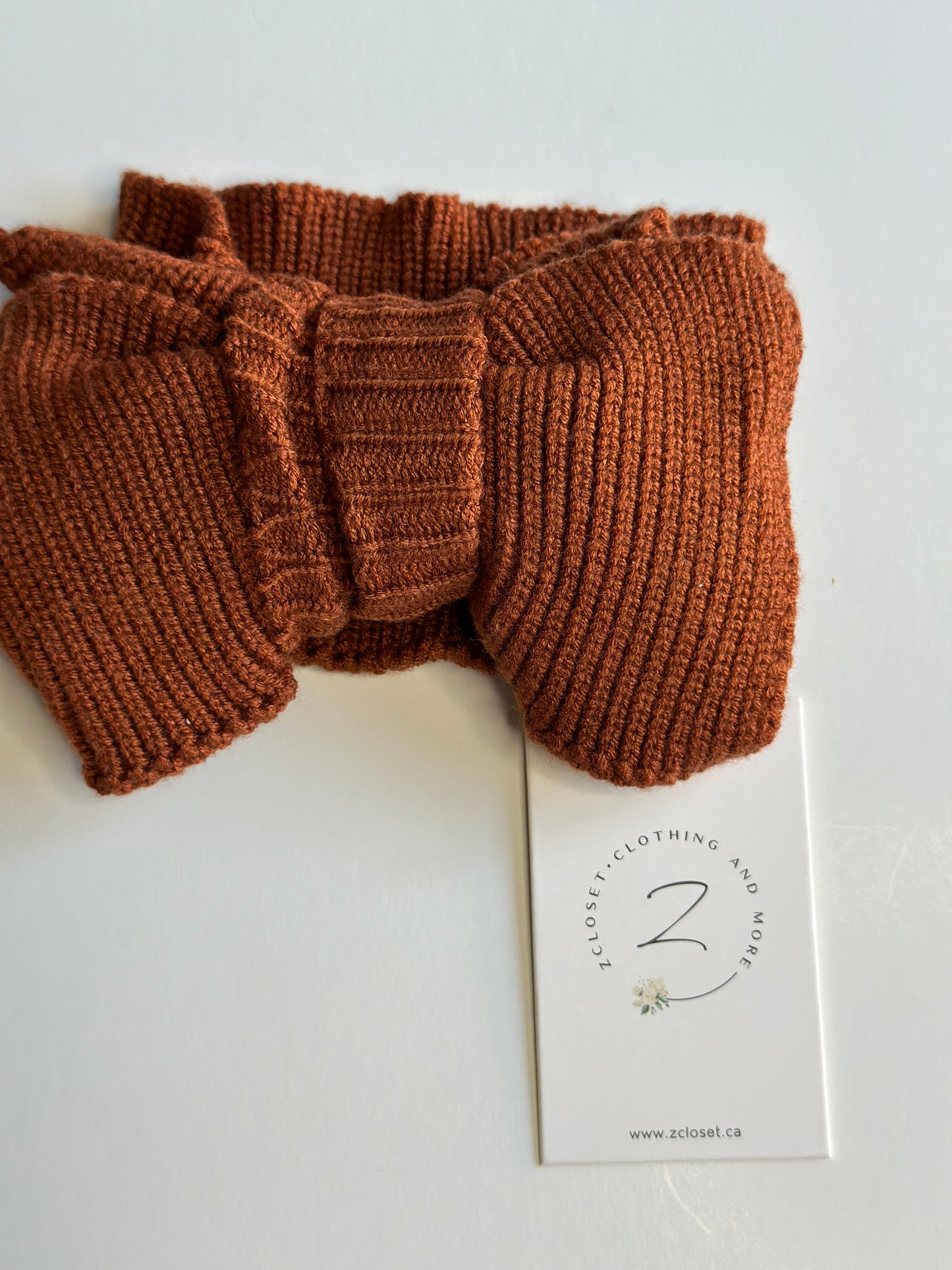 Knit Bow Headbands