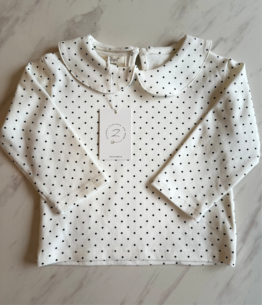 Dots Collar Shirt