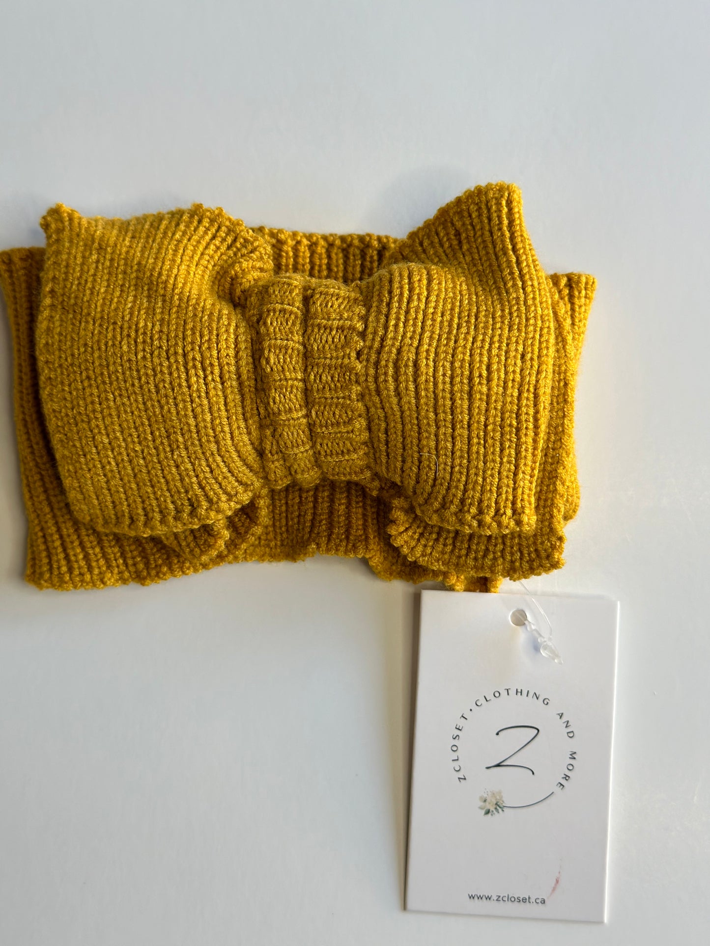 Knit Bow Headbands