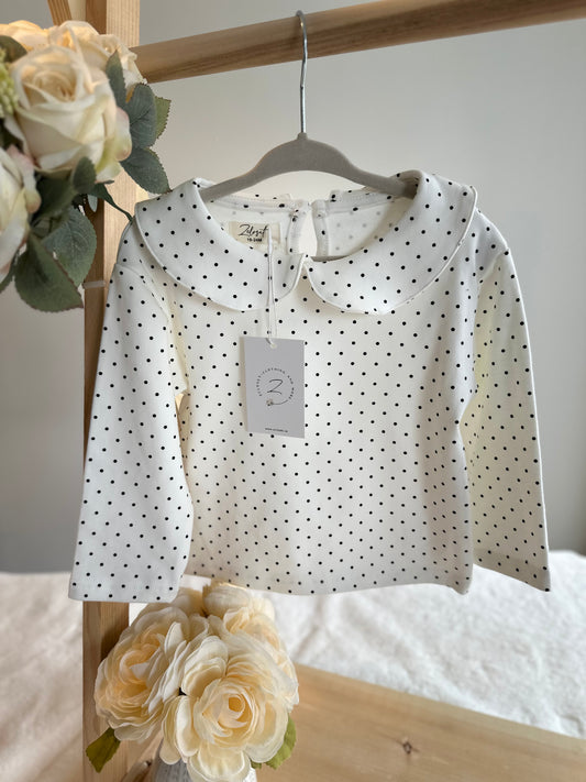 Dots Collar Shirt